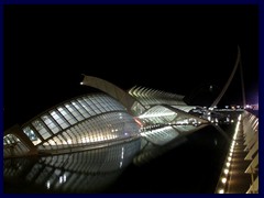 City of Arts and Sciences by night 49 - L'Hemisfèric and Príncipe Felipe Science Museum